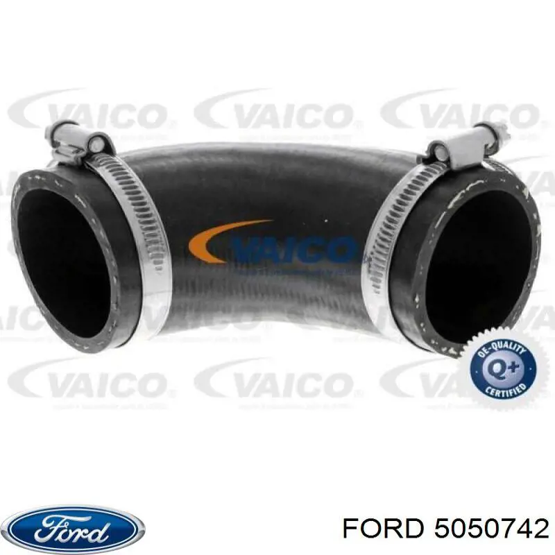 5050742 Ford tubo flexible de aire de sobrealimentación inferior izquierdo