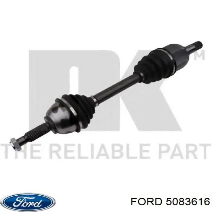 Semieje delantero izquierdo Ford 5083616 precio, desde 99,10 EUR