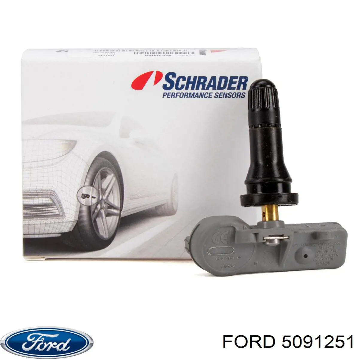 5091251 Ford sensor de presion de neumaticos