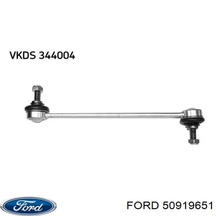 Soporte de barra estabilizadora delantera Jaguar X-type CF1