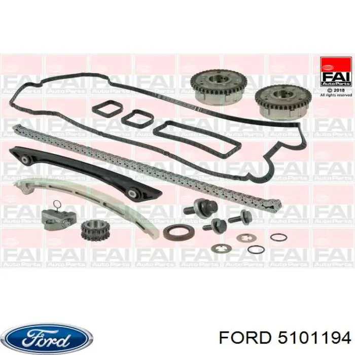 Cadena de distribución Ford 5101194 precio, desde 60,30 EUR