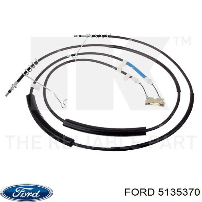 5135370 Ford cable de freno de mano trasero derecho/izquierdo