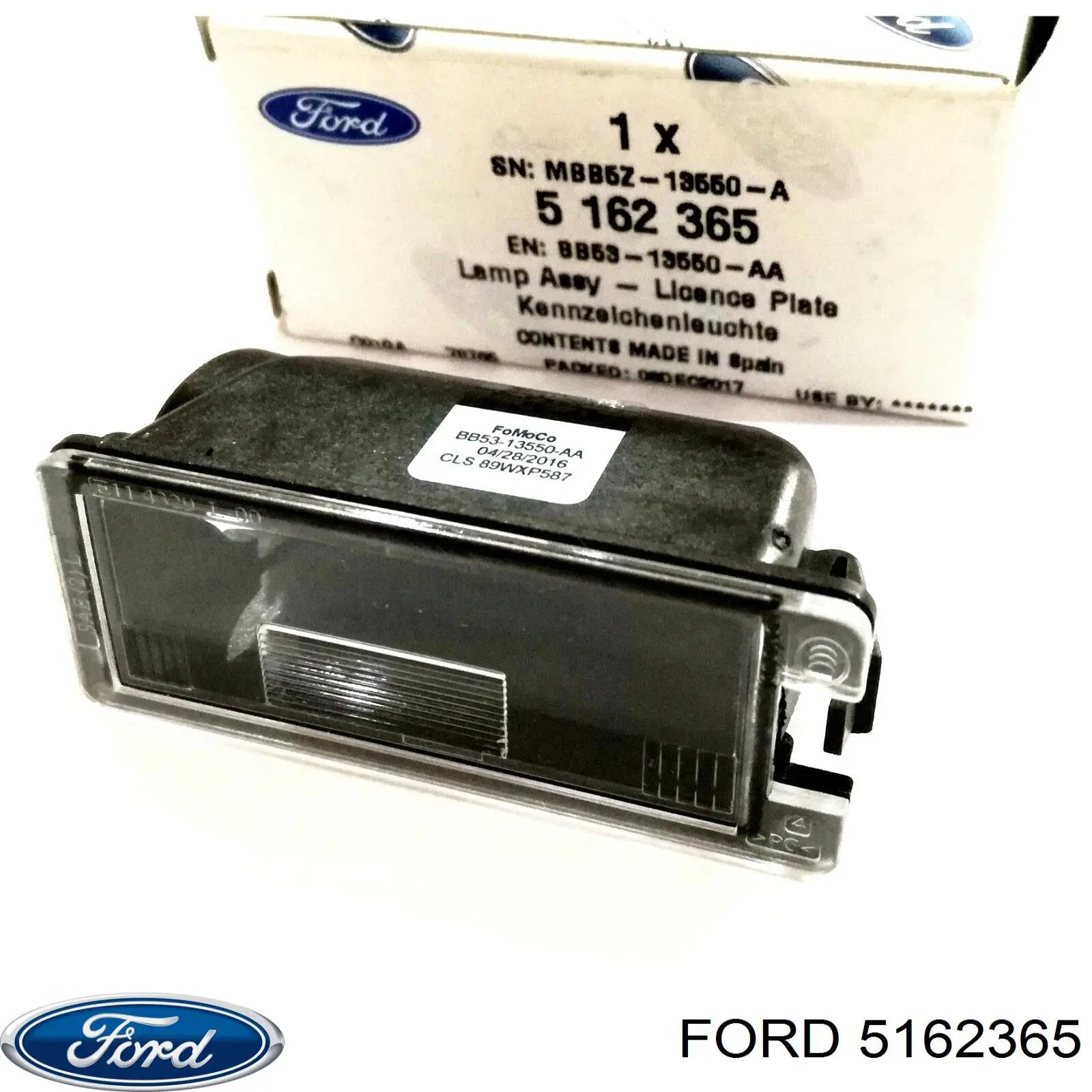 Lampara de matricula Ford 5162365 precio, desde 28,24 EUR