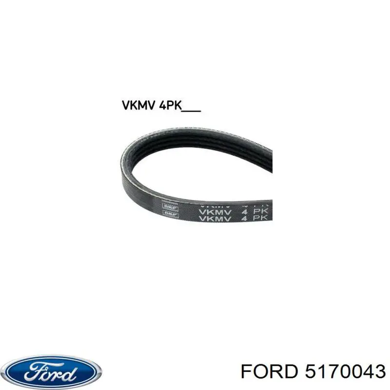 Correa de alternador 5170043 Ford
