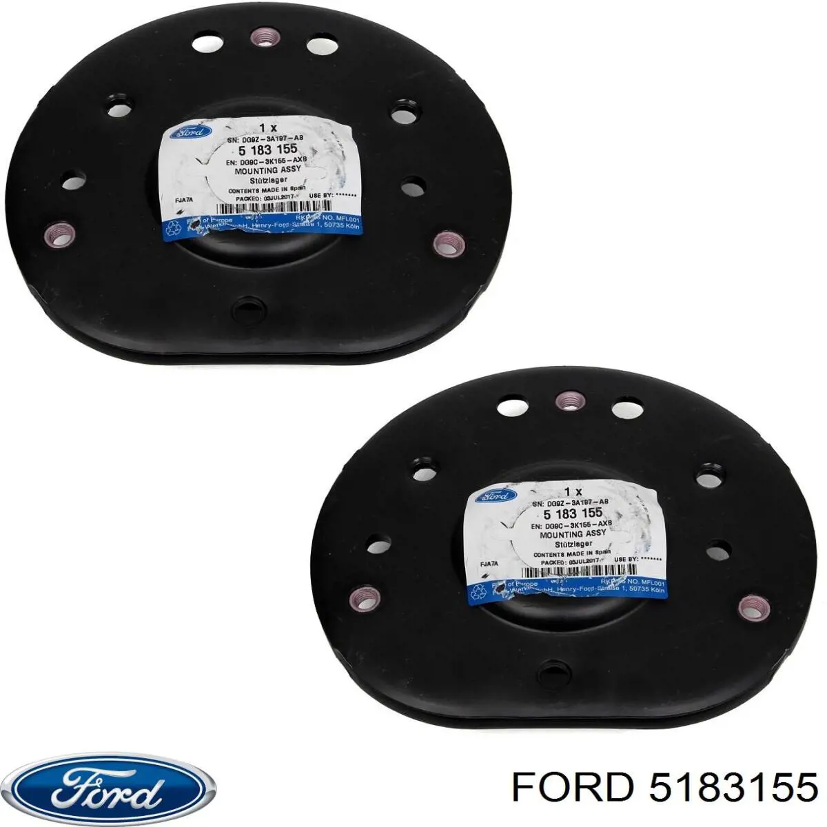 Soporte del amortiguador delantero Ford 5183155 precio, desde 25,41 EUR