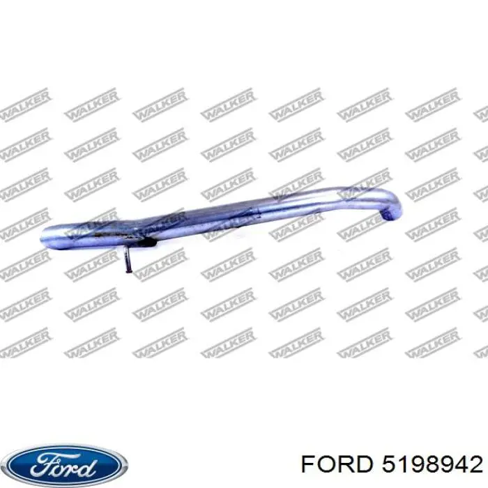 5198942 Ford silenciador posterior