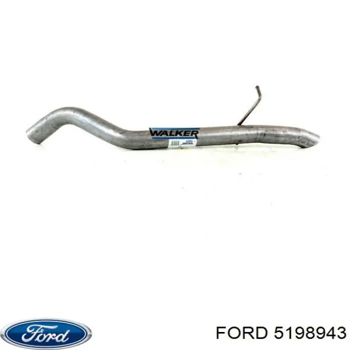 Silenciador trasero Ford 5198943 precio, desde 39,60 EUR