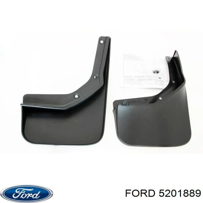 Juego de faldillas traseras Ford 5201889 precio, desde 73,96 EUR