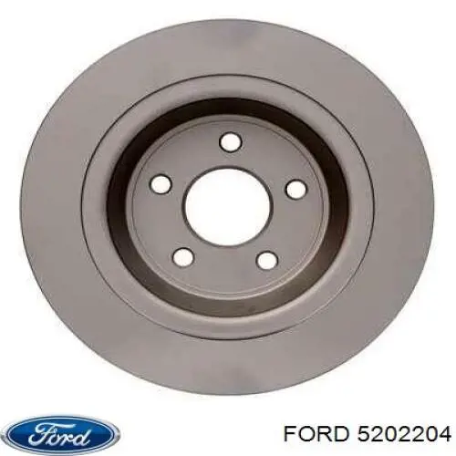 5202204 Ford disco de freno trasero