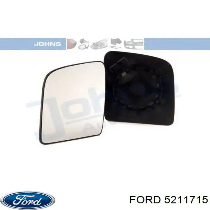 Superposicion(Cubierta) De Espejo Retrovisor Derecho para Ford Connect (TC7)