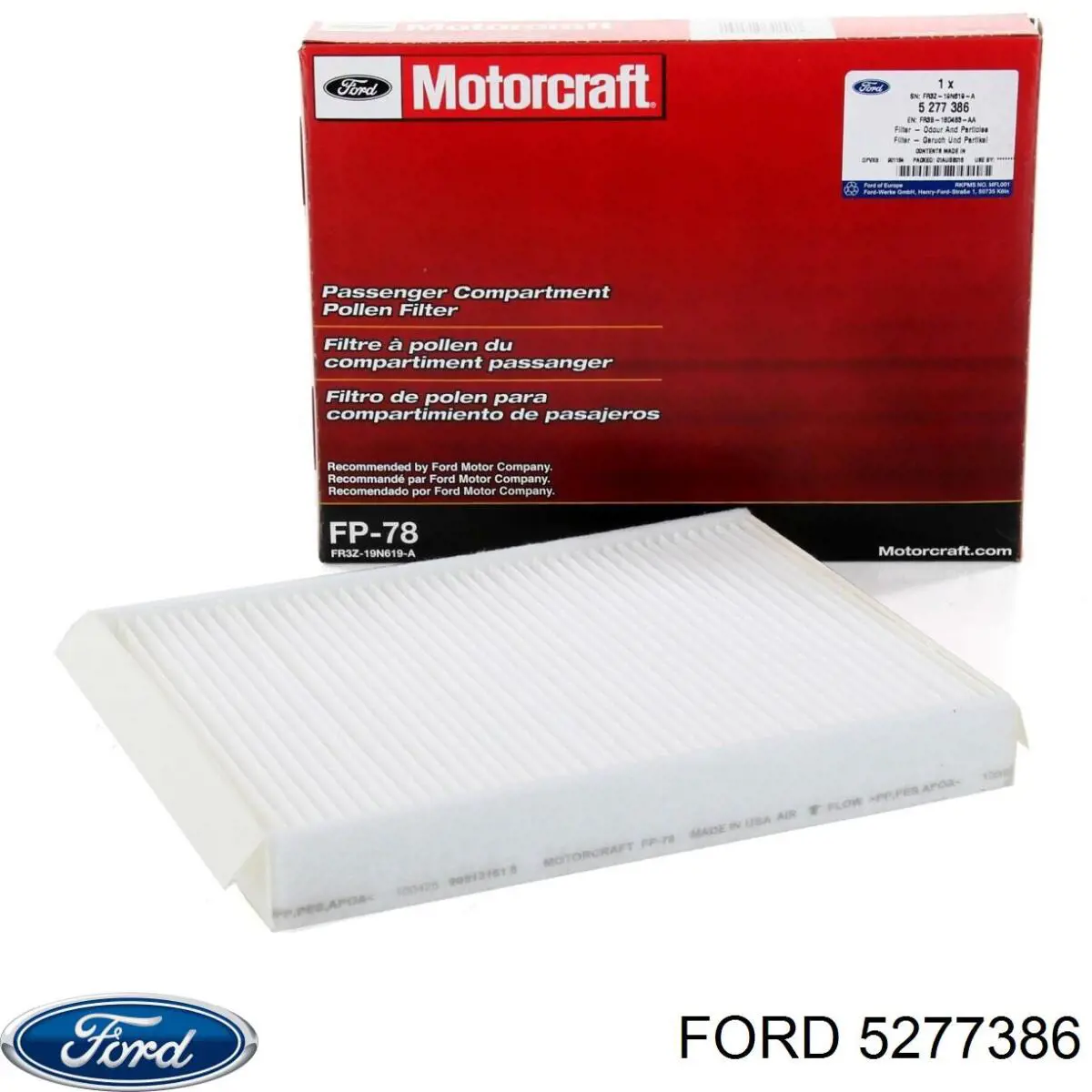 Filtro de cabina Ford 2629574 precio, desde 11,55 EUR