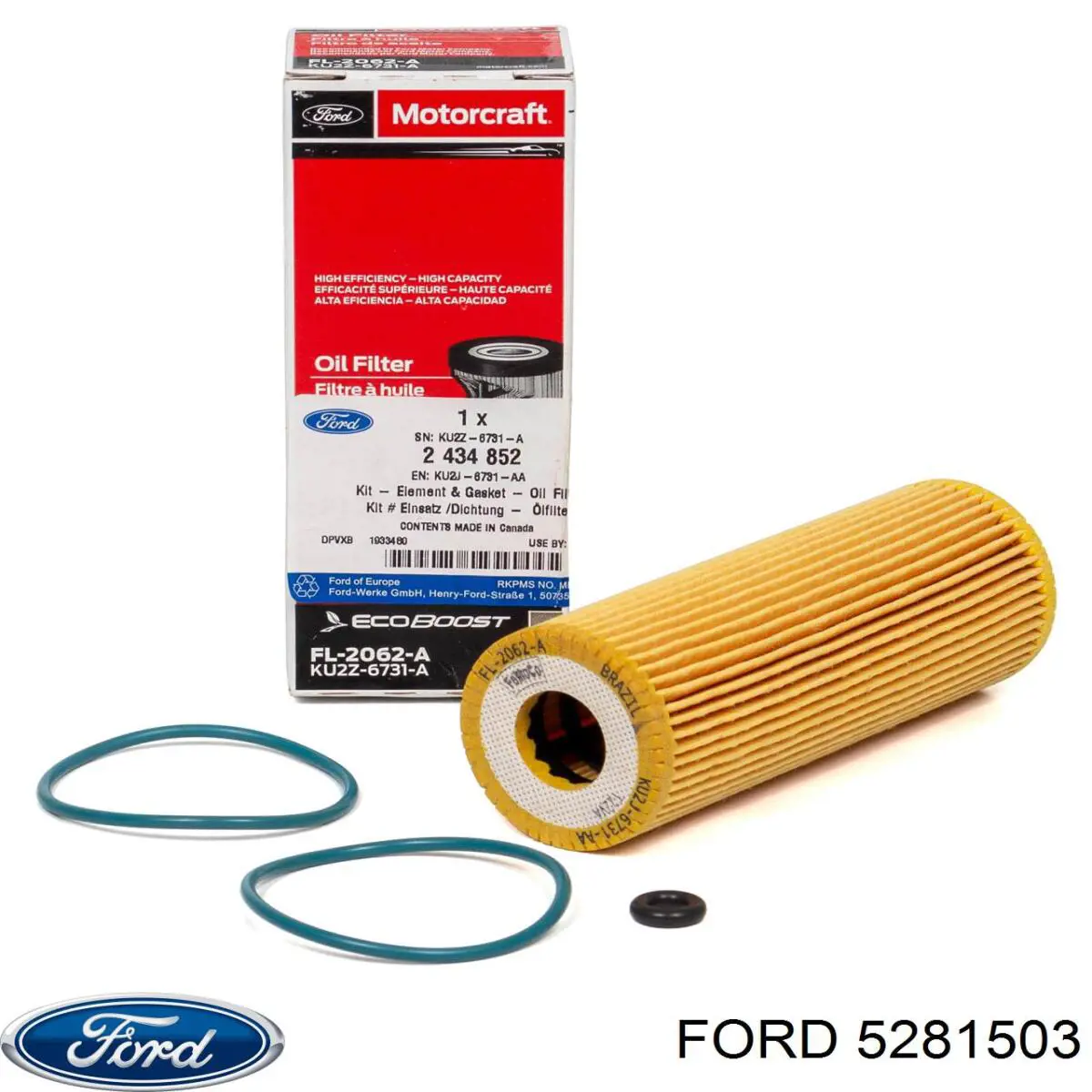 Filtro de aceite Ford 5281503 precio, desde 8,92 EUR