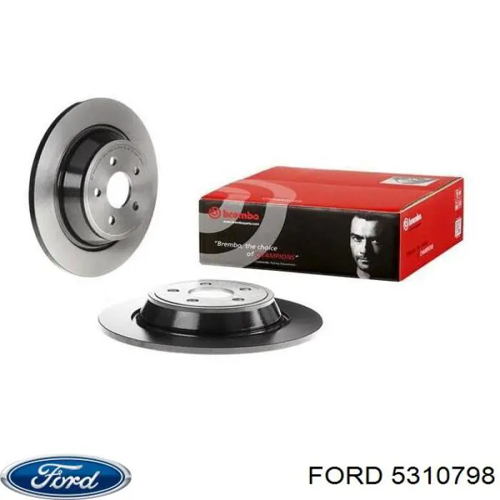 5310798 Ford disco de freno trasero