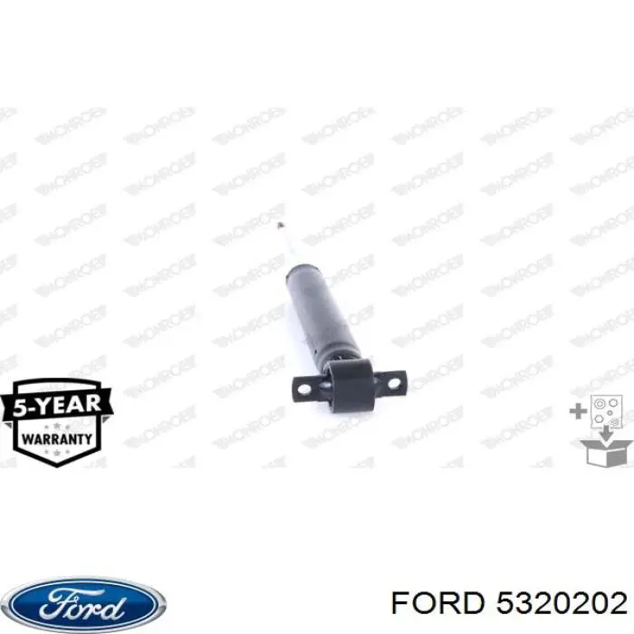 5320202 Ford amortiguador trasero