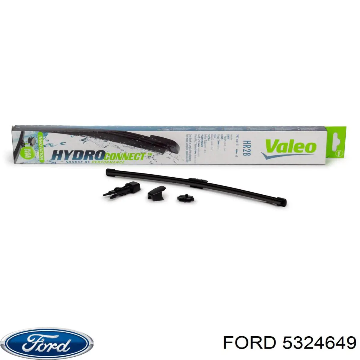Limpiaparabrisas traseros 2402893 Ford