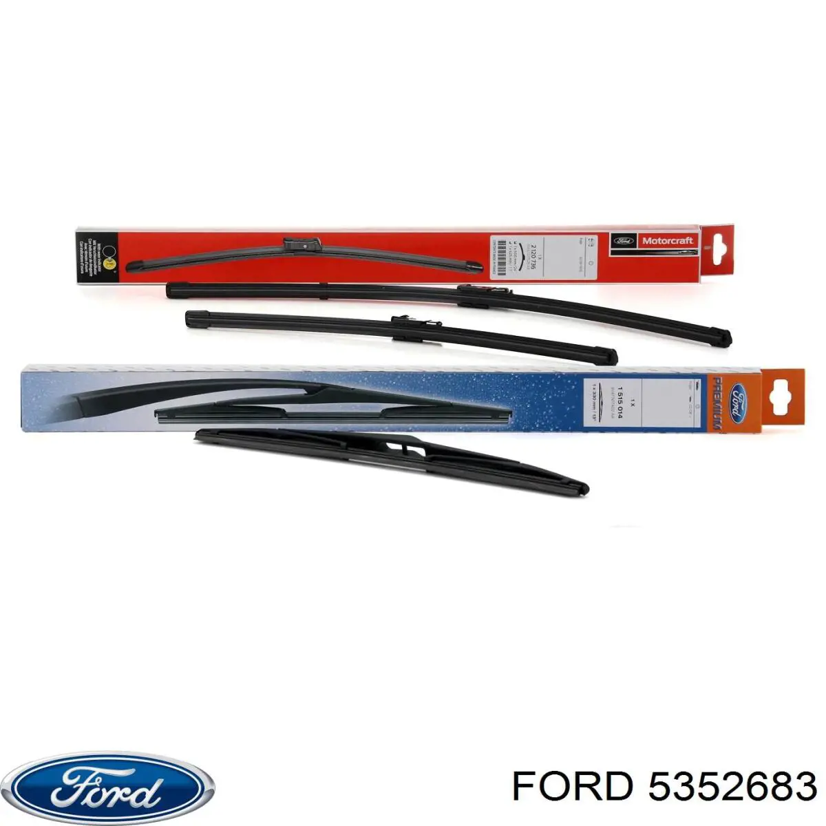 Limpiaparabrisas delanteras 2366029 Ford