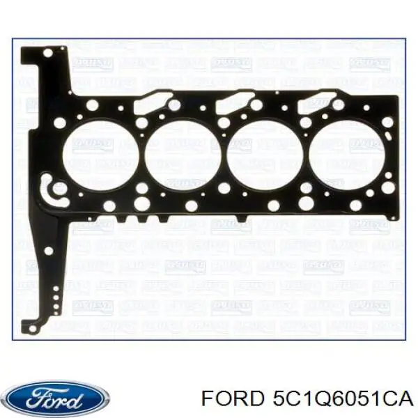 5C1Q6051CA Ford Empaquetadura de culata