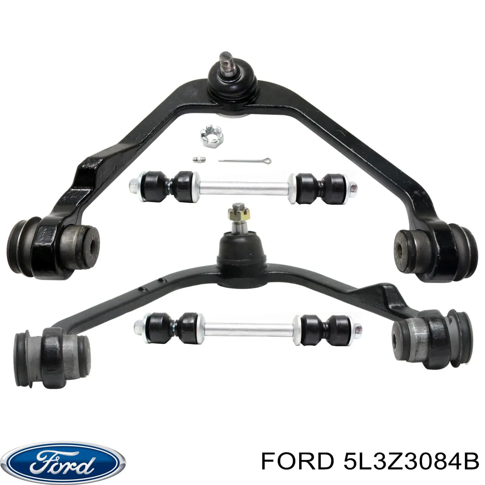 5L3Z3084B Ford barra oscilante, suspensión de ruedas delantera, superior derecha