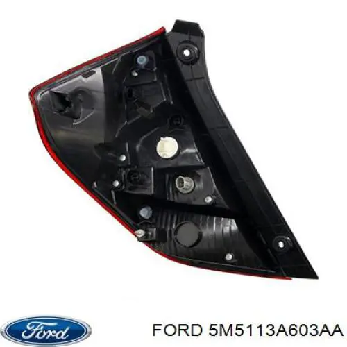 Piloto trasero izquierdo Ford 5M5113A603AA precio, desde 59,53 EUR