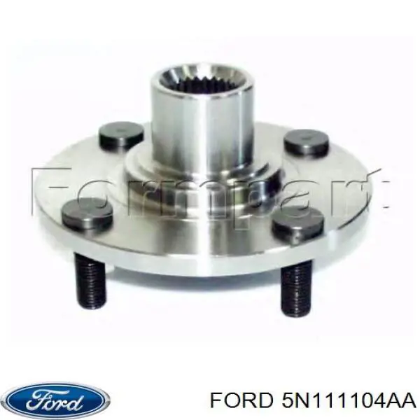 5N11 1104-AA Ford cubo de rueda delantero
