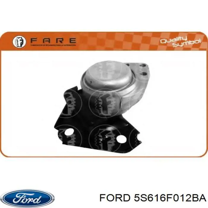 5S616F012BA Ford soporte de motor derecho