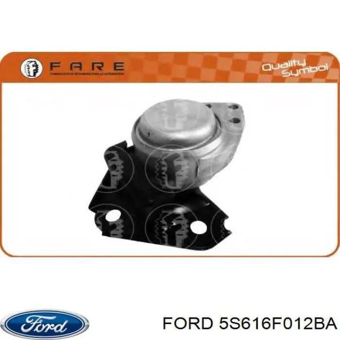 5S616F012BA Ford Soporte de motor derecho