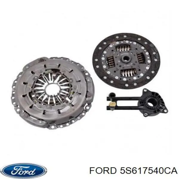 5S61 7540-CA Ford kit de embrague (3 partes)