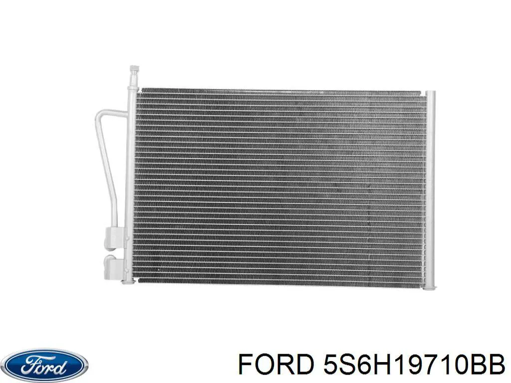 5S6H19710BB Ford Radiador de aire acondicionado