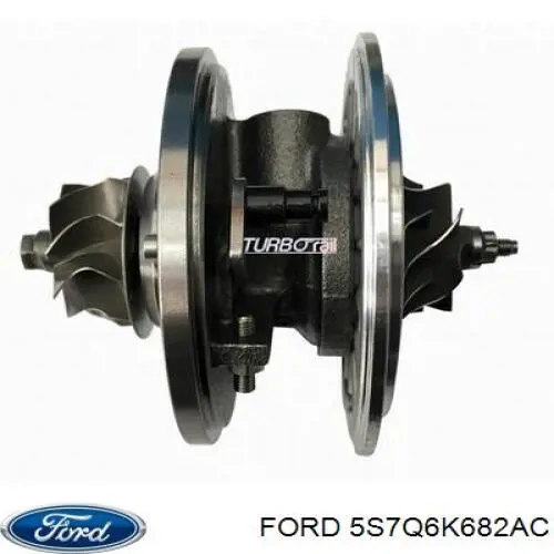 5S7Q6K682AC Ford Turbo para motor