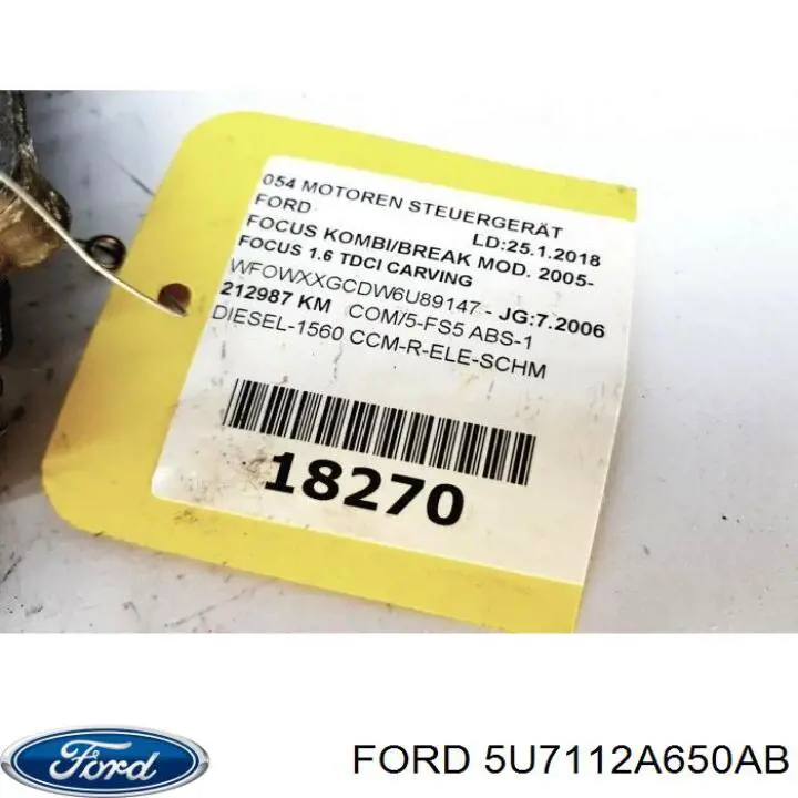 Módulo de control del motor Ford 1456750