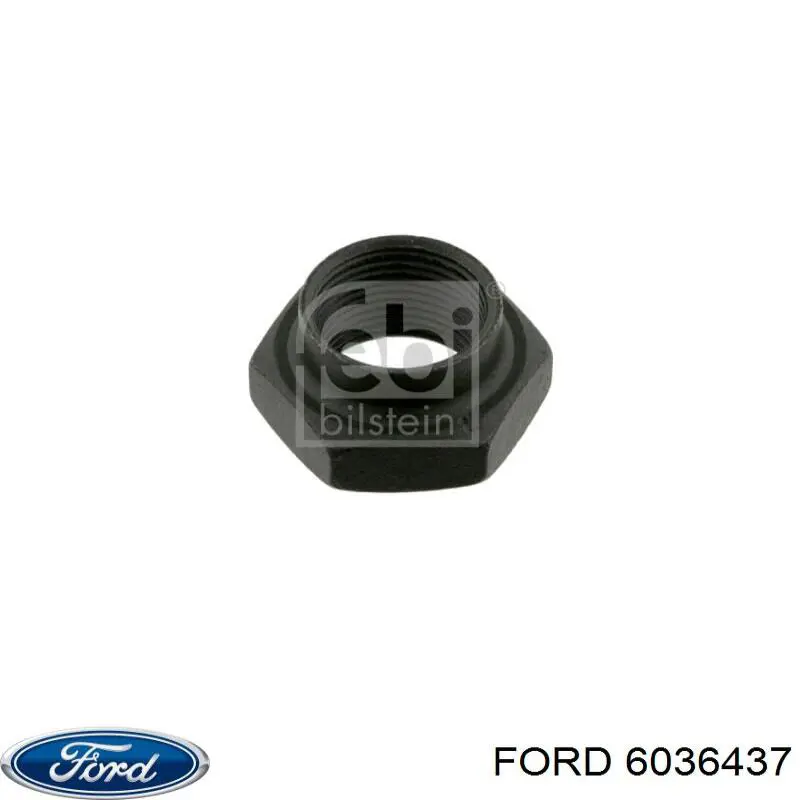 6036437 Ford tuerca, cubo de rueda delantero