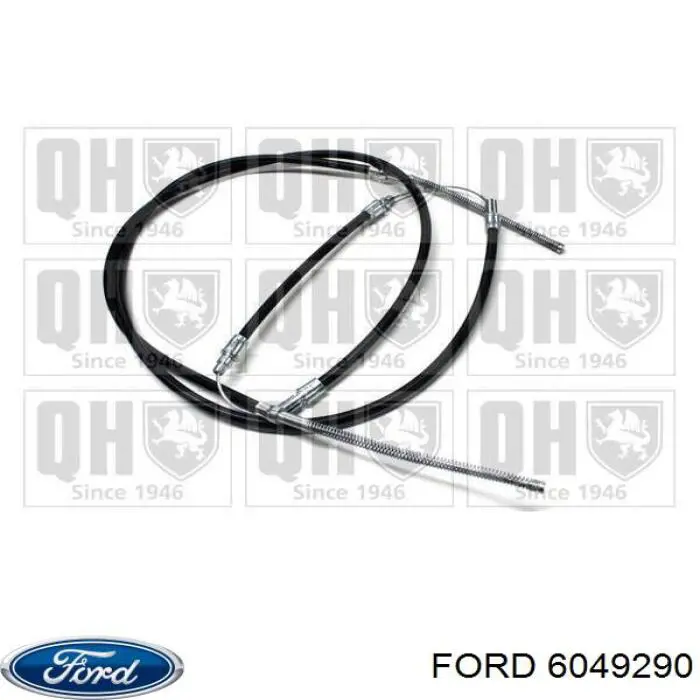 6049290 Ford cable de freno de mano trasero derecho/izquierdo