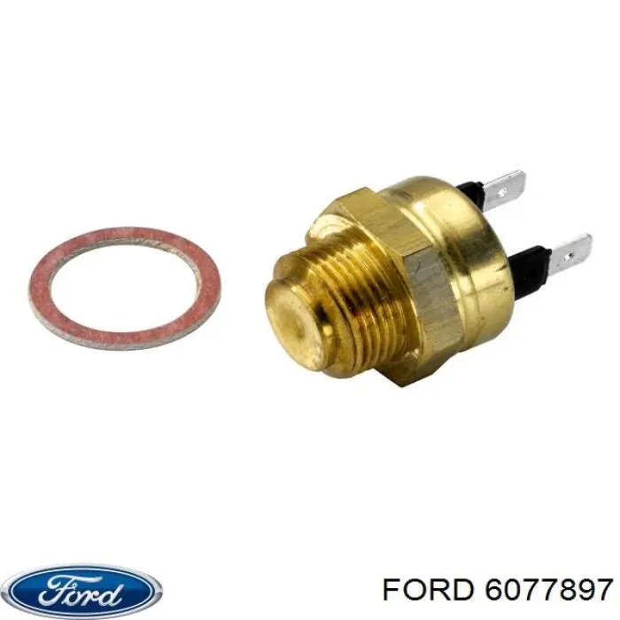 6077897 Ford sensor, temperatura del refrigerante (encendido el ventilador del radiador)