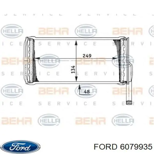 6079935 Ford radiador de calefacción