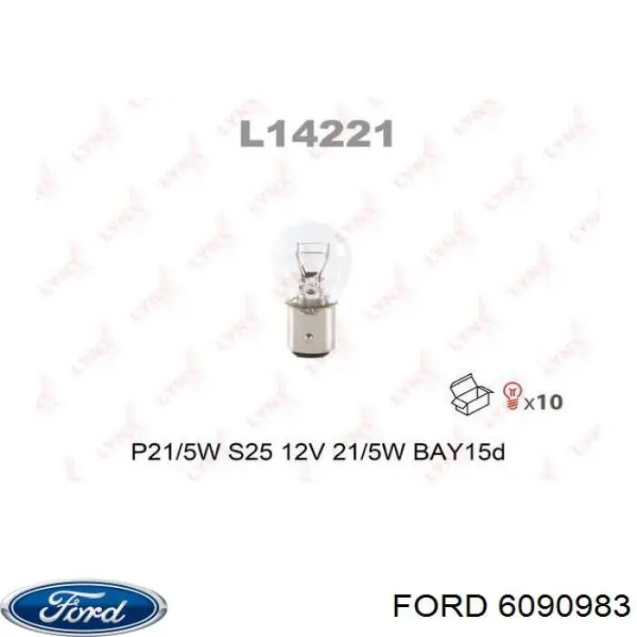 Comprar 6090983 Ford Lámpara halógena