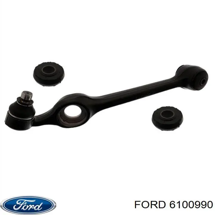 6100990 Ford barra oscilante, suspensión de ruedas delantera, inferior derecha