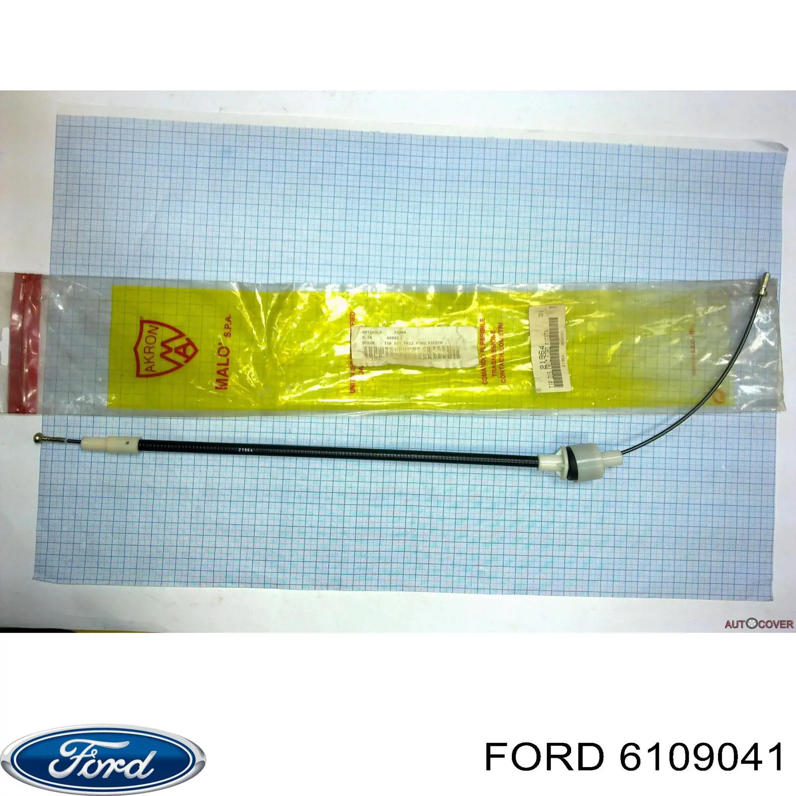 6109041 Ford cable de embrague