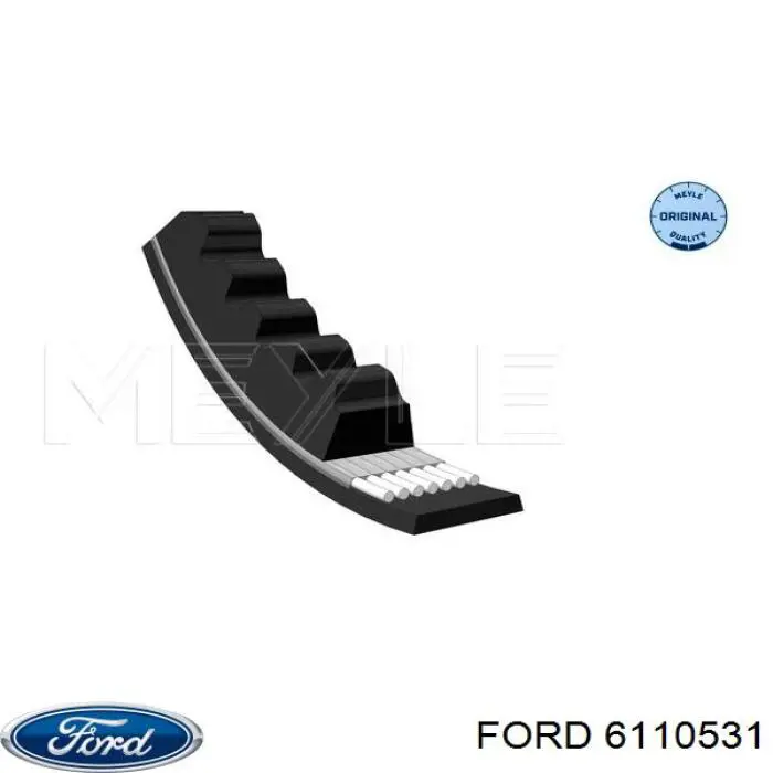 6110531 Ford correa trapezoidal
