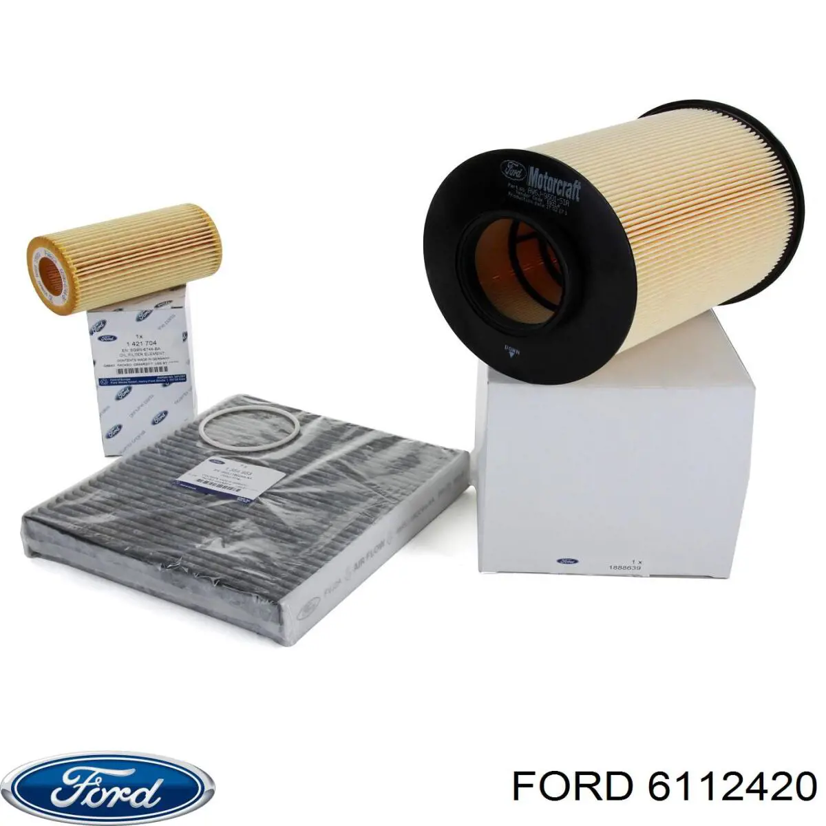 6112420 Ford filtro de aceite