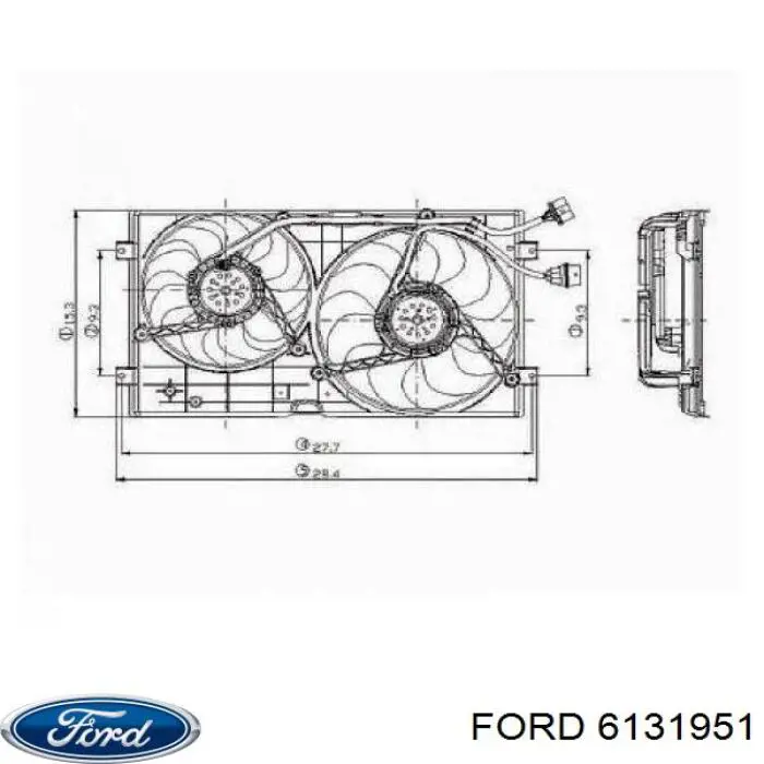 Faro derecho Ford Sierra I hatchback (GBC) (1982 - 1987) precio, desde 148,98 EUR