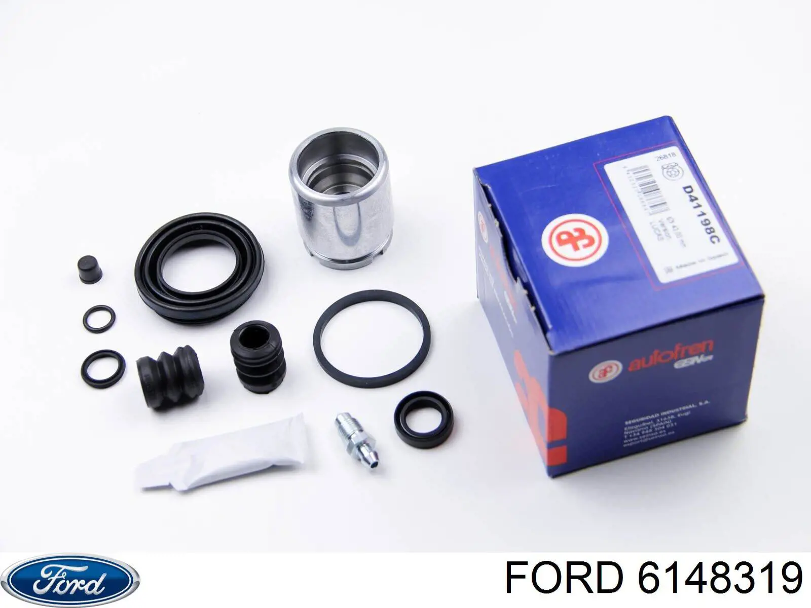 85GB2L590AD Ford pinza de freno trasero derecho