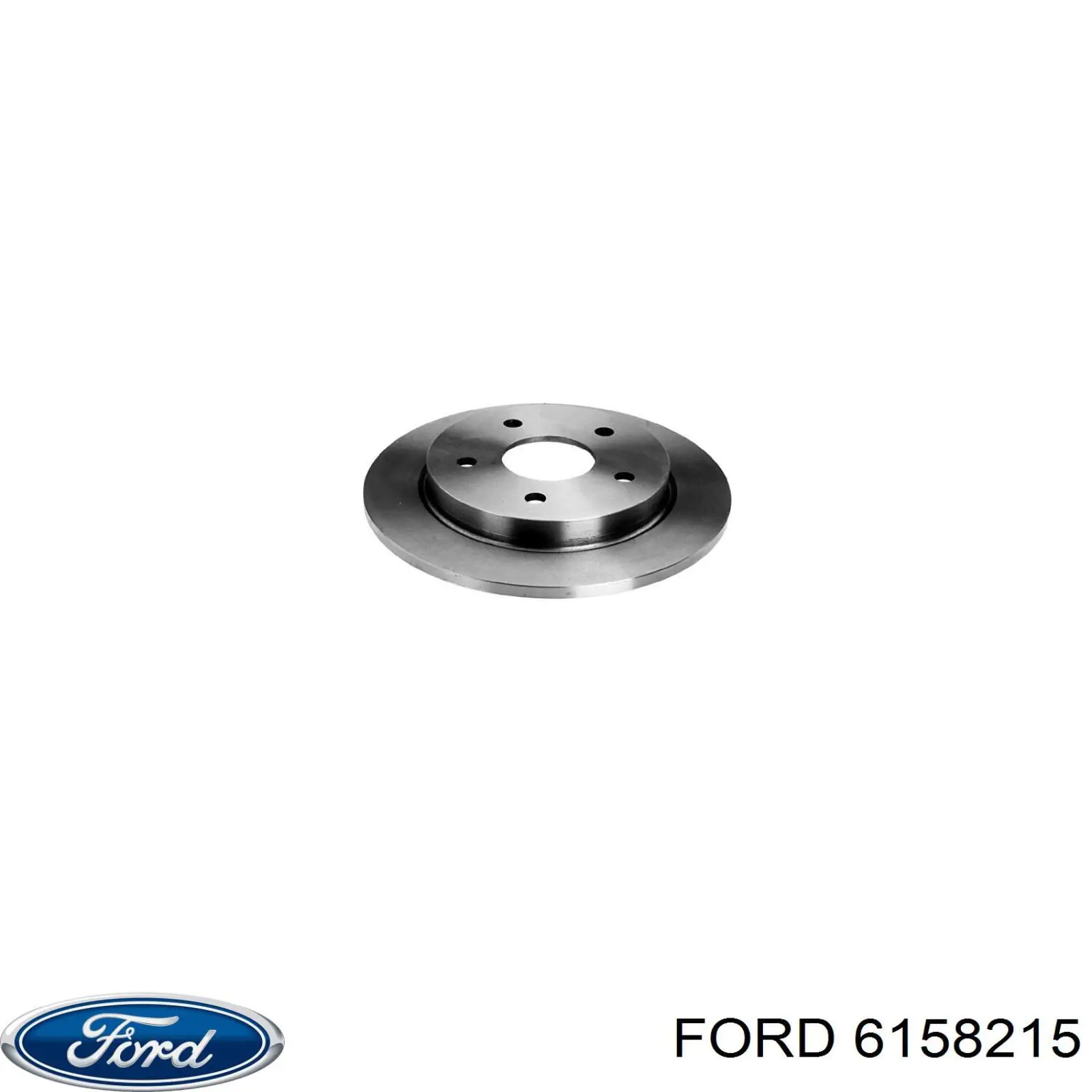 6158215 Ford disco de freno trasero