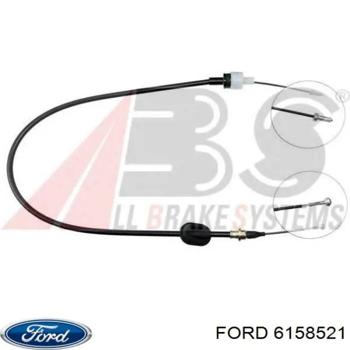 6158521 Ford cable de embrague