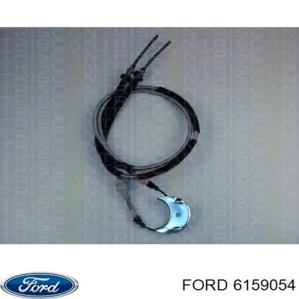 6159054 Ford cable de freno de mano trasero derecho/izquierdo