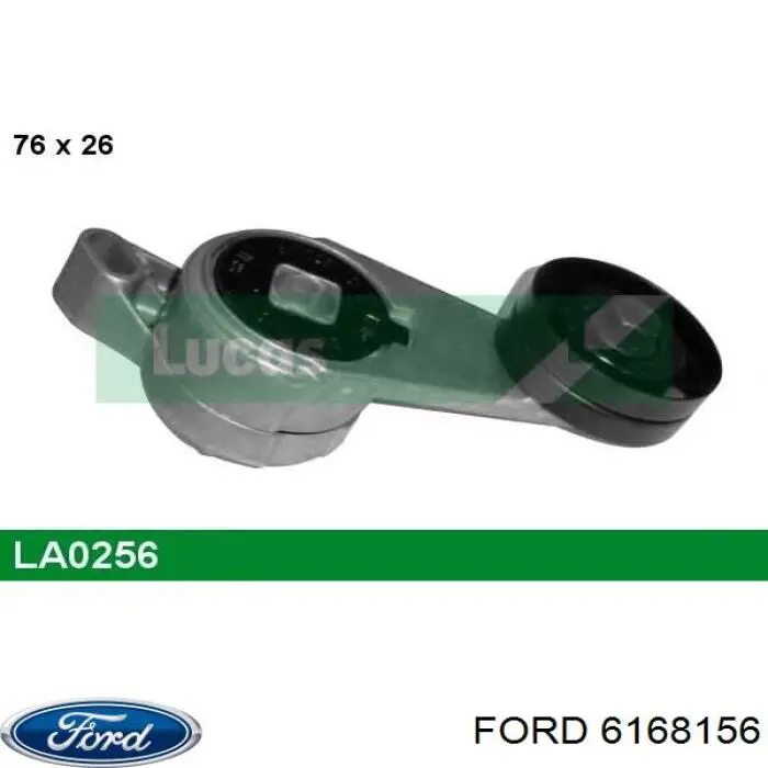 91SF-6A228AA Ford tensor de correa, correa poli v