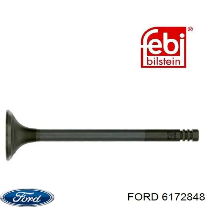 Válvula de escape para Ford Sierra (GBC,GBG)