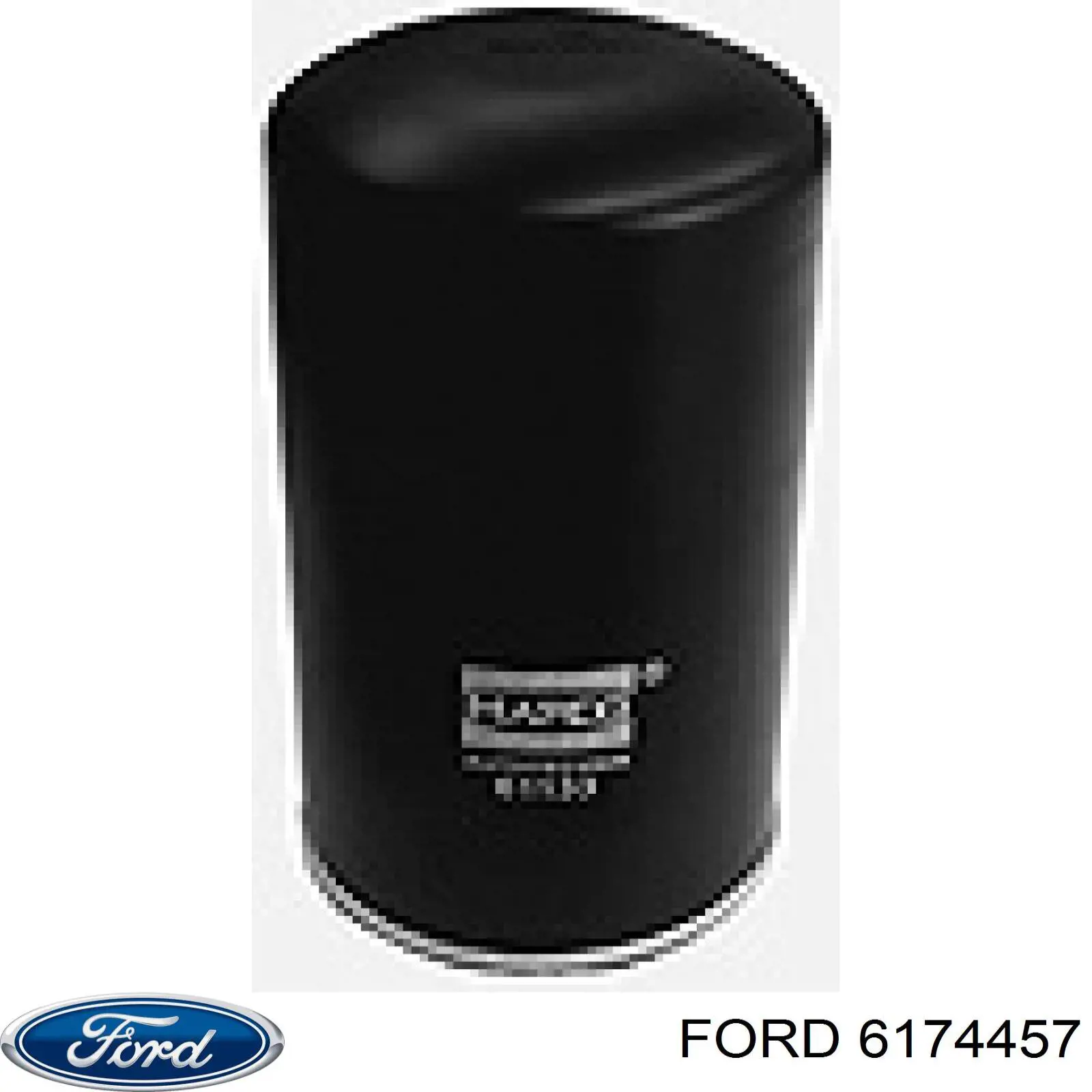 6174457 Ford filtro de aceite