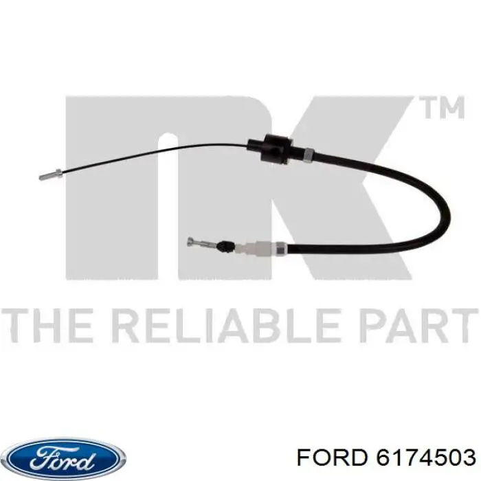 6174503 Ford cable de embrague