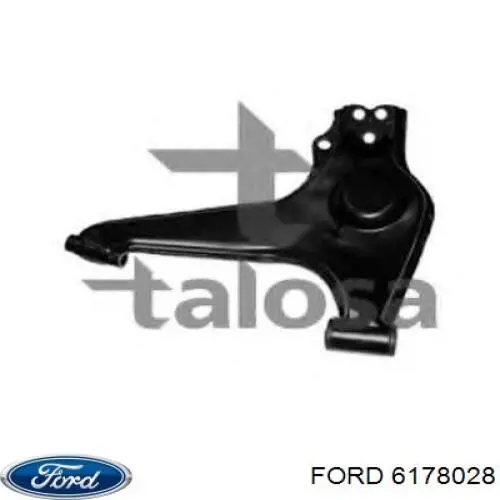 6178028 Ford barra oscilante, suspensión de ruedas delantera, inferior derecha