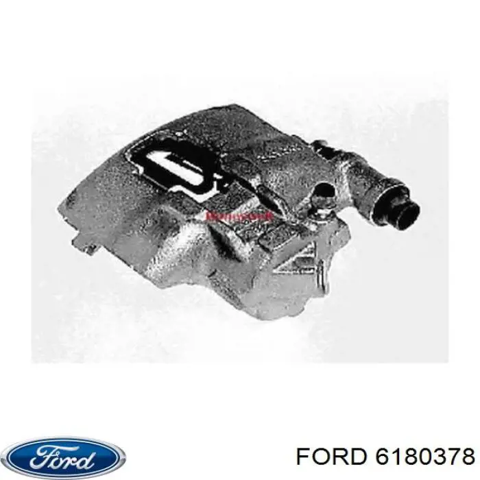 6180378 Ford pinza de freno delantera derecha